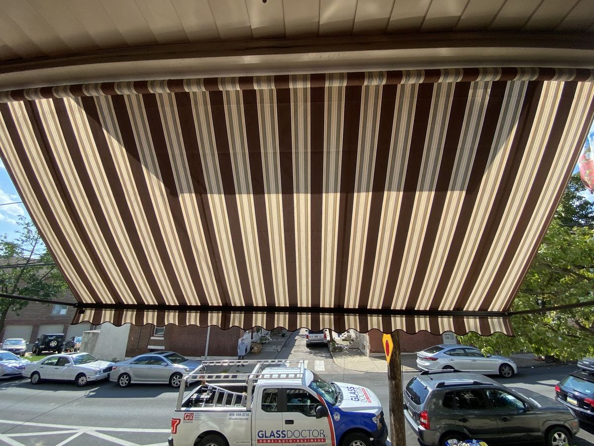 Motorized awning