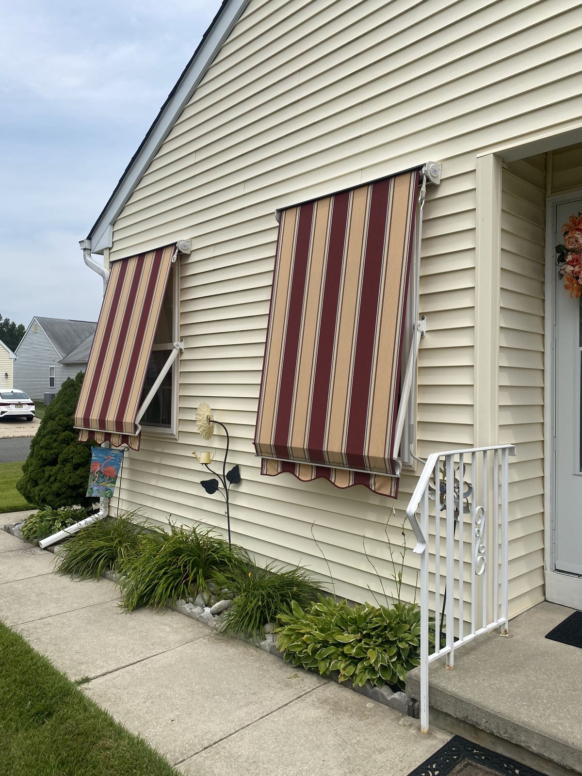 Window and door awnings residential