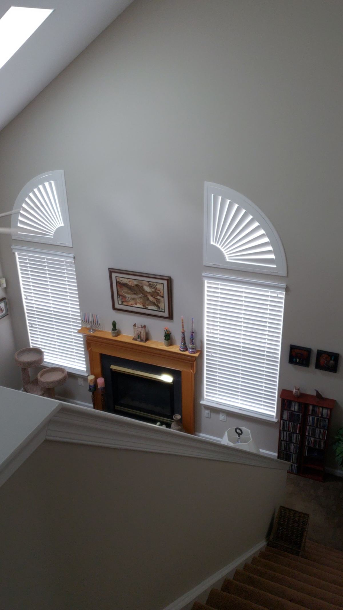 Arched shutters and EverWood blinds Marlton NJ