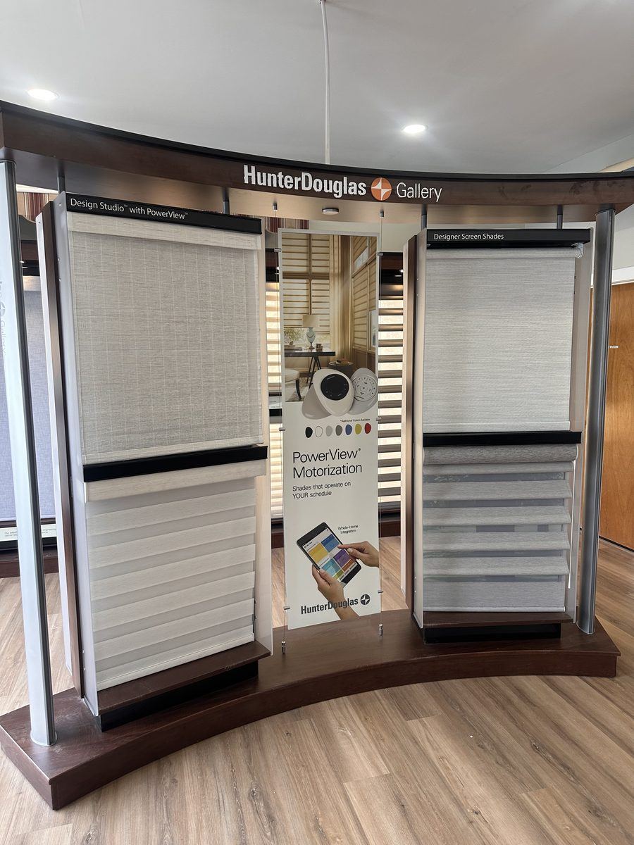 Sunbeam showroom window treatments display