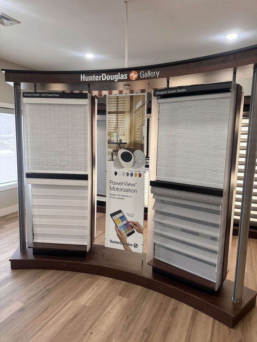 Hunter Douglas showroom samples