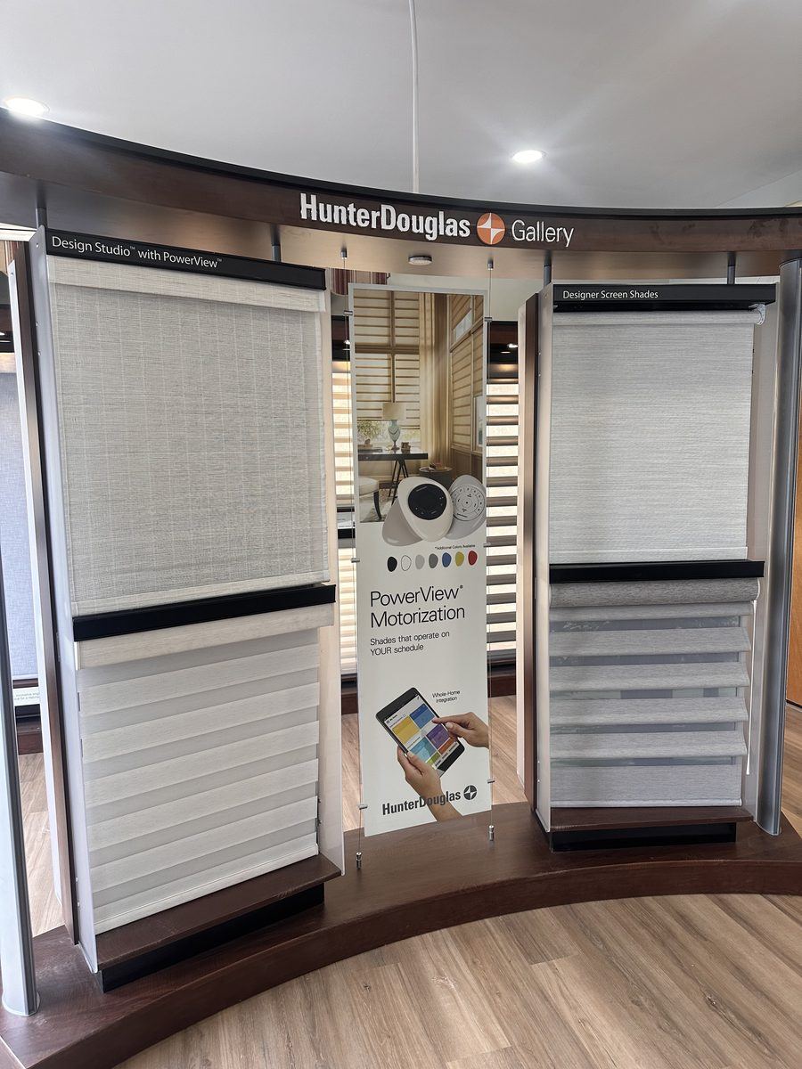 Hunter Douglas product display