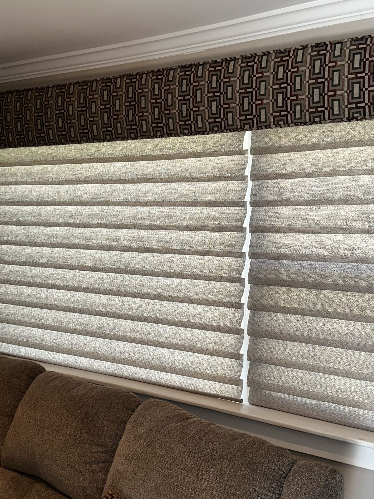 Hunter Douglas Vignette Modern Roman Shades with valance Philadelphia