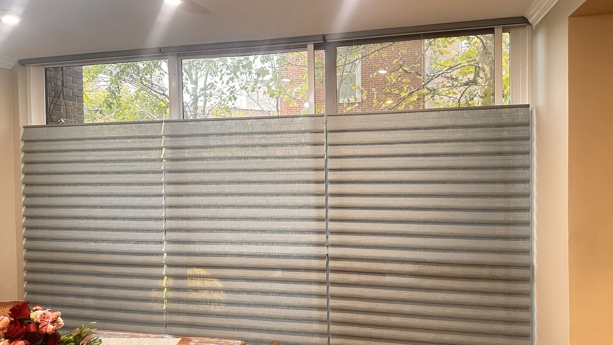 Hunter Douglas Vignette shades four-panel Philadelphia