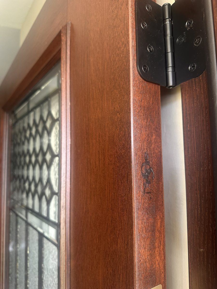 Custom entry door project