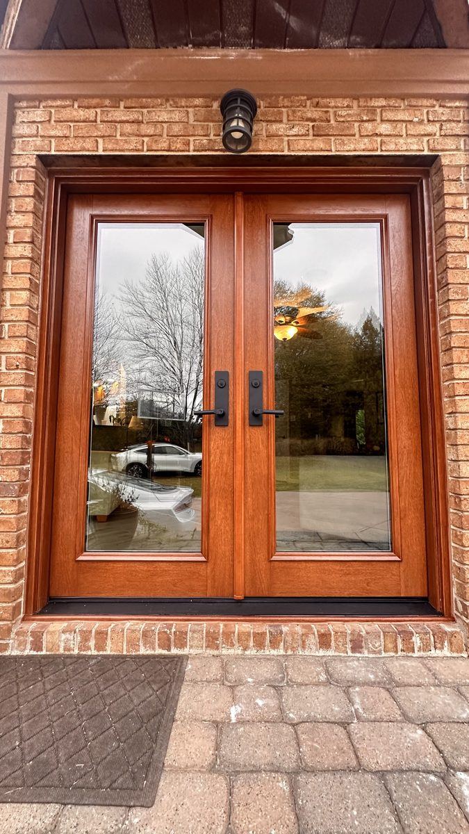 Entry door final result